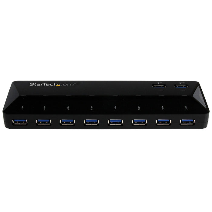 EAN 0065030861731 - StarTech.com ST103008U2C hub de interfaz USB 3.2 Gen 1 (3.1 Gen 1) Type-B 5000 Mbit/s Negro imagen 2