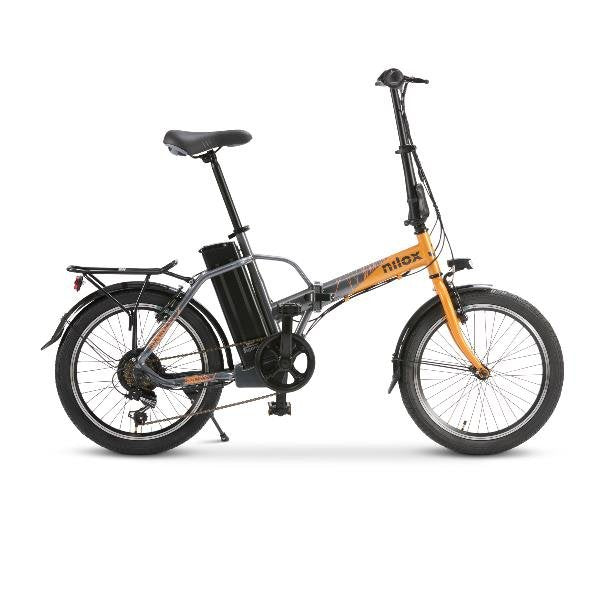 EAN 8050162355359 - Nilox NXEBJ1PROOG bicicleta eléctrica Negro, Naranja Acero 50,8 cm (20") 23,5 kg Litio imagen 5