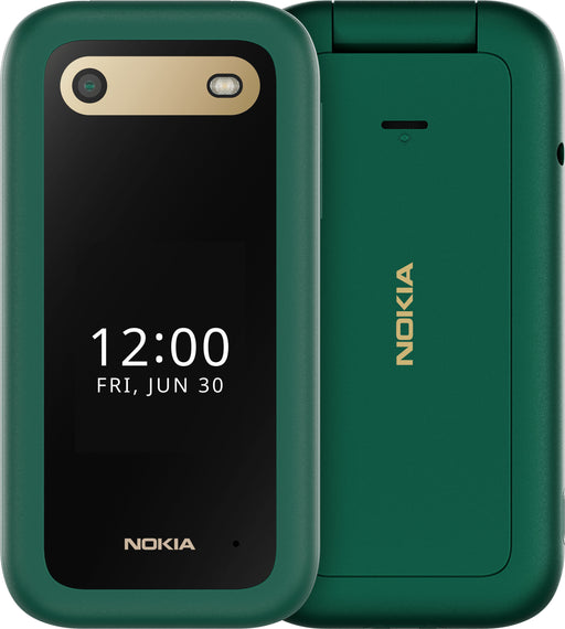 EAN 6438409088352 - Nokia 2660 Flip 4G 7,11 cm (2.8") 123 g Verde Teléfono básico imagen 1