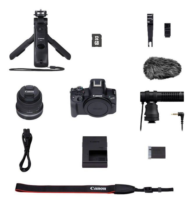 EAN 8714574676050 - Canon EOS R50 Mirrorless Camera Content Creator Kit MILC 24,2 MP CMOS 6000 x 4000 Pixeles Negro imagen 9