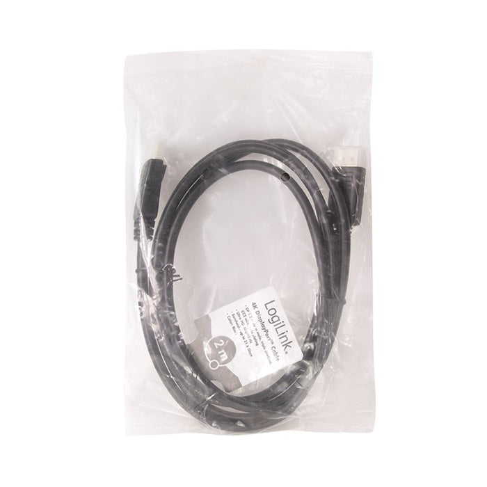 EAN 4052792063561 - LogiLink CD0101 cable DisplayPort 2 m Negro imagen 5