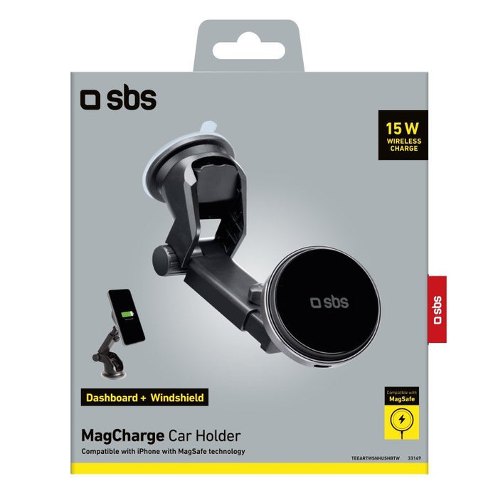 EAN 8018417445248 - SBS TESUPMAGEXTWIR15W soporte Teléfono móvil/smartphone Negro imagen 6