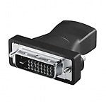 EAN 4260113560075 - LogiLink HDMI to DVI Adapter HDMI 19-pin female DVI-D (24+1) male Negro imagen 1