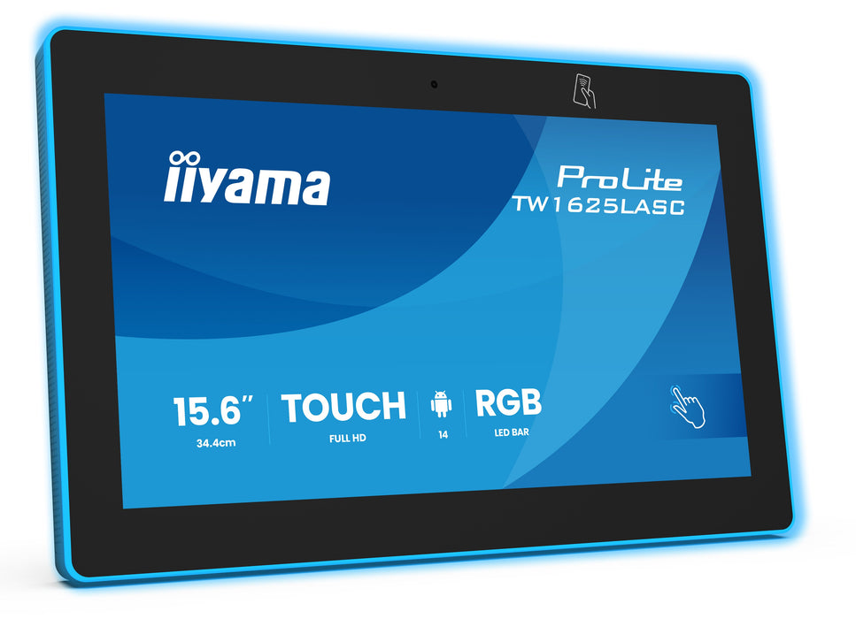 EAN 4948570125692 - iiyama TW1625LASC-B3PNR pantalla de señalización Panel plano interactivo 39,6 cm (15.6") LED Wifi 450 cd  imagen 1