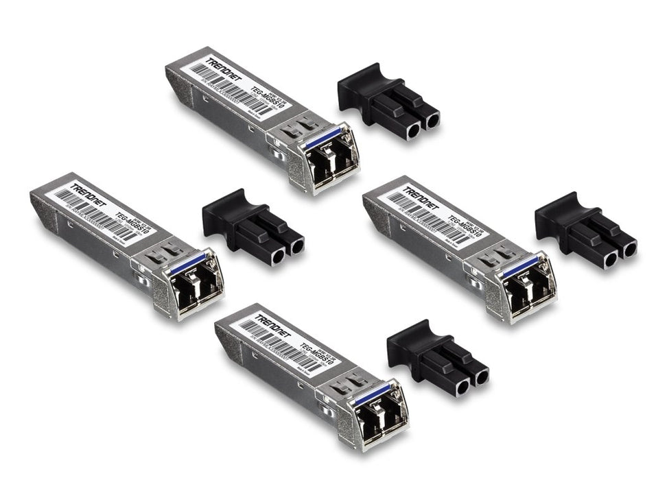 EAN 0710931140644 - Trendnet TEG-MGBS10/4 red modulo transceptor Fibra óptica 1250 Mbit/s SFP 1310 nm imagen 1