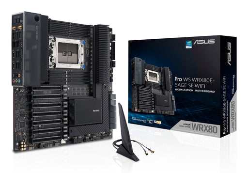 EAN 4711387020869 - ASUS Pro WS WRX80E-SAGE SE WIFI II AMD WRX80 Zócalo sWRX8 ATX extendida imagen 1