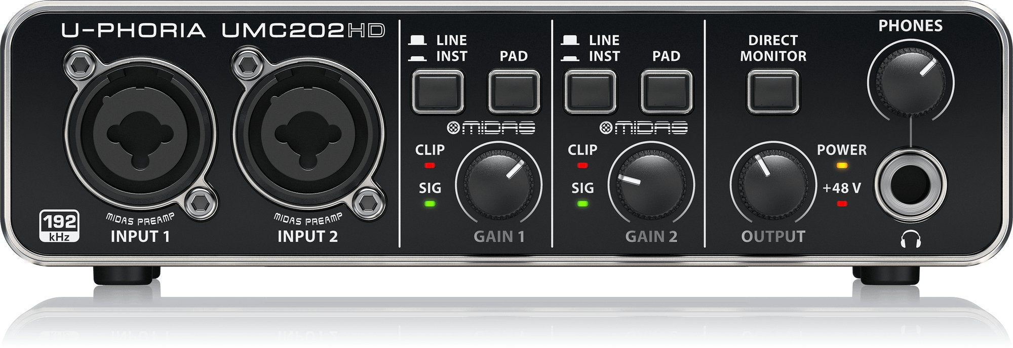 EAN 4033653130615 - Behringer UMC202HD interfaz de grabación de audio imagen 1