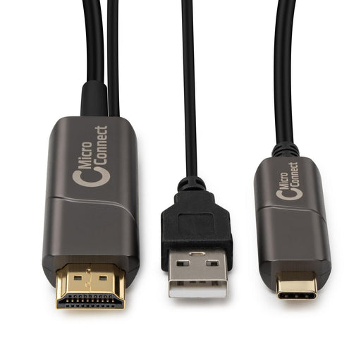 EAN 5706998942401 - Microconnect USB3.1CHDMI30OP adaptador de cable de vídeo 30 m USB Tipo C HDMI Negro imagen 2