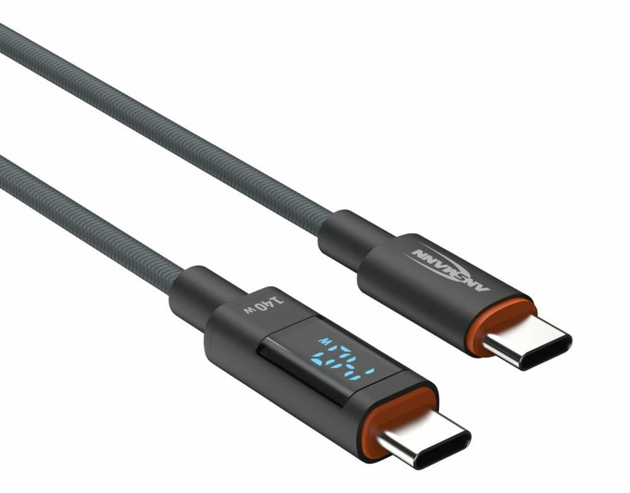 EAN 4013674197675 - Ansmann 1700-0176 cable USB USB 2.0 1,2 m USB C Antracita imagen 9