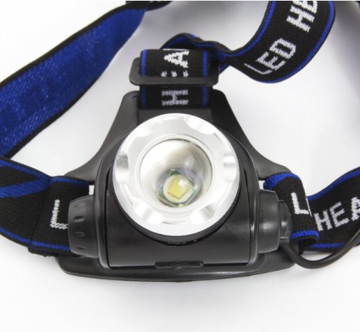 EAN 5901299949085 - Esperanza EOT005 linterna Negro, Azul Linterna con cinta para cabeza LED imagen 2