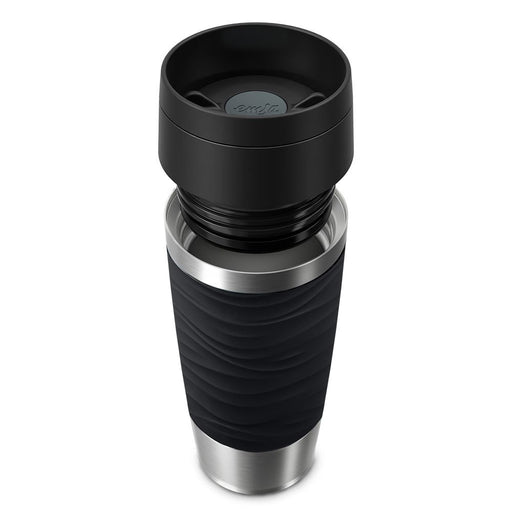 EAN 4009049545073 - EMSA Travel Mug Waves 36 ml Negro, Acero inoxidable imagen 2