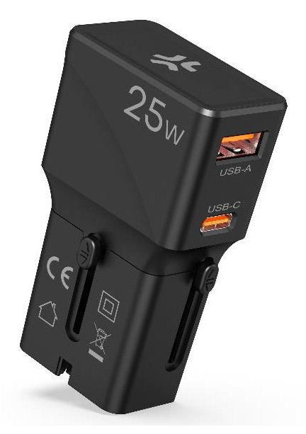 EAN 8021735224532 - Celly MULTIPLUGSL25W cargador de dispositivo móvil Auriculares, Smartphone, Tableta Negro Corriente alter imagen 1