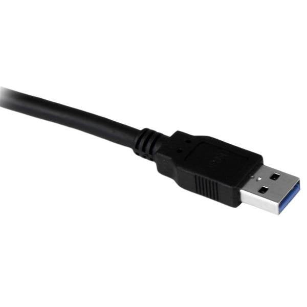 EAN 0065030857666 - StarTech.com USB3SEXT5DKB cable USB USB 3.2 Gen 1 (3.1 Gen 1) USB A Negro imagen 3