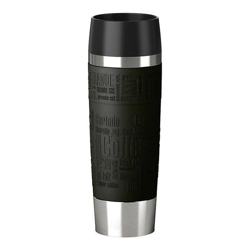 EAN 4009049403700 - EMSA 515615 taza de viaje Negro, Acero inoxidable imagen 1