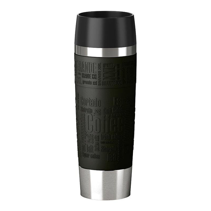 EAN 4009049403700 - EMSA 515615 taza de viaje Negro, Acero inoxidable imagen 1
