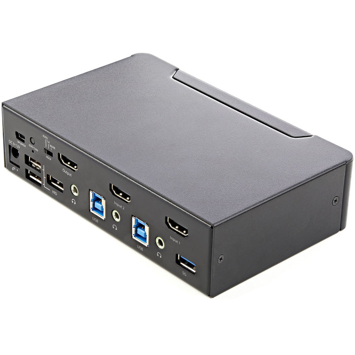 EAN 0065030882002 - StarTech.com SV231HU34K6 interruptor KVM Montaje en rack Negro imagen 3