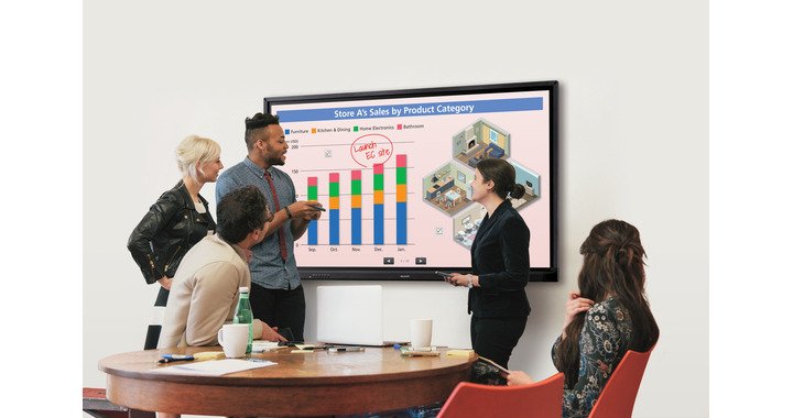 EAN 4974019129136 - Sharp PN-70HC1E Pantalla plana para señalización digital 177,8 cm (70") LCD 350 cd / m² 4K Ultra HD Negro imagen 2