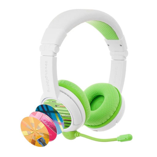 EAN 0696952227215 - BuddyPhones School+ Auriculares Inalámbrico y alámbrico Diadema Llamadas/Música USB Tipo C Bluetooth Verd imagen 1