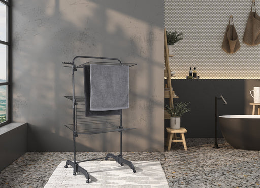 EAN 4006501816917 - Leifheit Seaford Tendedero de ropa Negro imagen 2