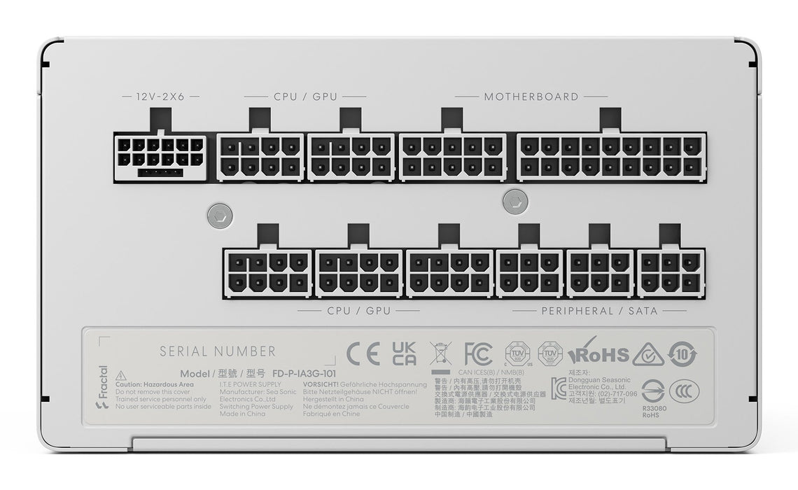 EAN 7340172710288 - Fractal Design Ion 3 Gold 1000W unidad de fuente de alimentación 24-pin ATX ATX Blanco imagen 4