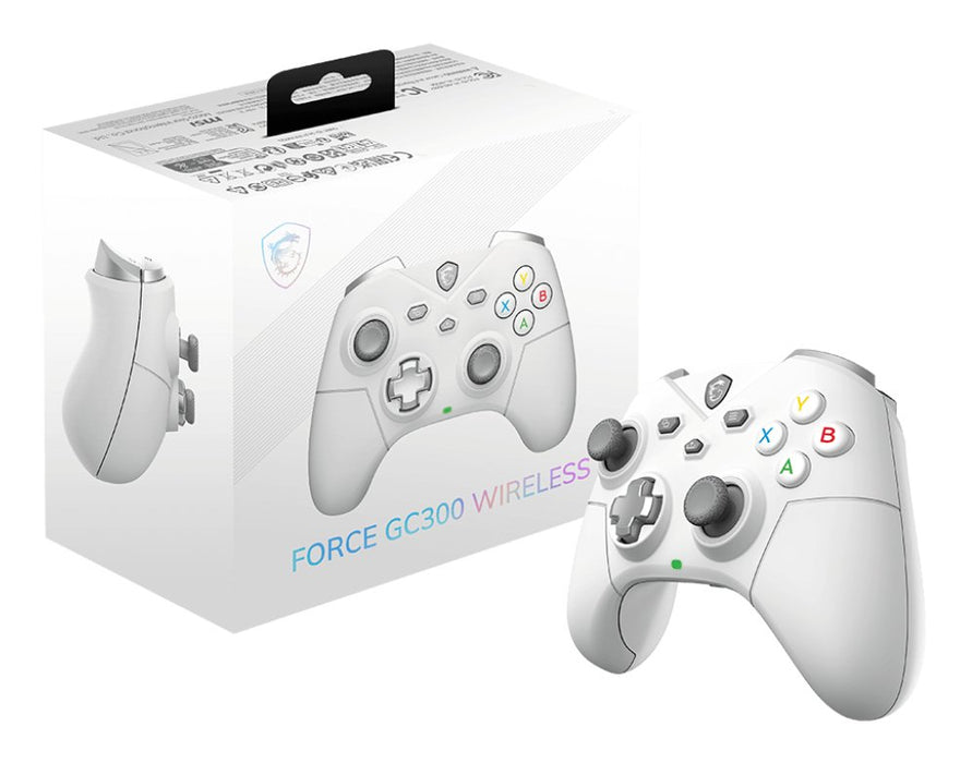 EAN 4711377269919 - MSI FORCE GC300 WIRELESS WHITE Blanco USB 2.0 Gamepad Analógico PC imagen 5