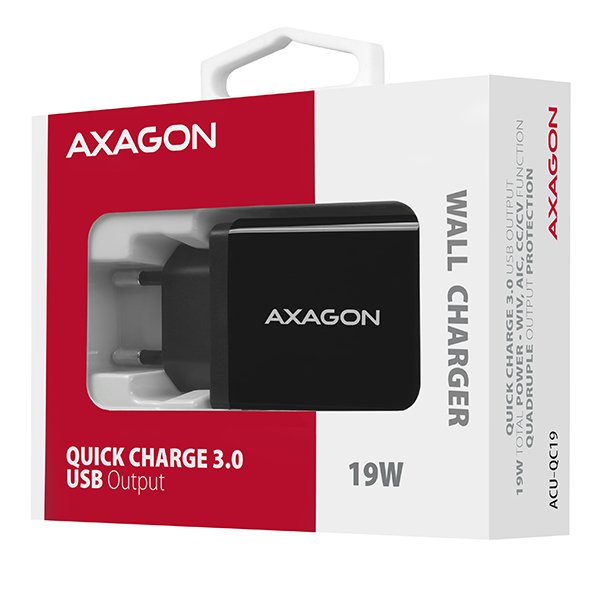 EAN 8595247905307 - Axagon ACU-QC19 cargador de dispositivo móvil Teléfono móvil, Batería portátil, Smartphone, Tableta, Univ imagen 9