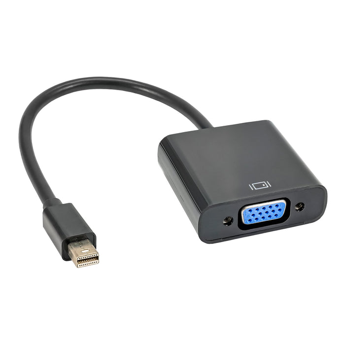 EAN 5901720133342 - Akyga AK-AD-39 adaptador de cable de vídeo 0,15 m Mini DisplayPort VGA (D-Sub) Negro imagen 1