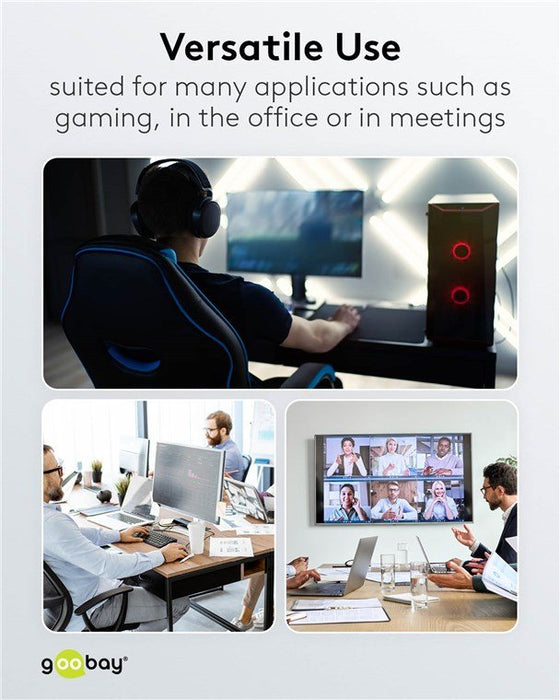 EAN 4040849744051 - Goobay 74405 cambiador de género para cable USB 3.1 type A RJ45 Negro, Plata imagen 11