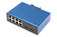 EAN 4016032490265 - Digitus DN-651146 switch No administrado Fast Ethernet (10/100) Negro, Azul imagen 1