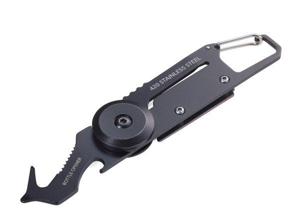 EAN 4024023270536 - TROIKA KTL26-RD Llavero mosquetón Negro, Rojo imagen 3