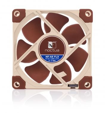 EAN 4716123315483 - Noctua NOC-NF-A8-FLX Carcasa del ordenador Ventilador 8 cm Beige, Marrón 1 pieza(s) imagen 4