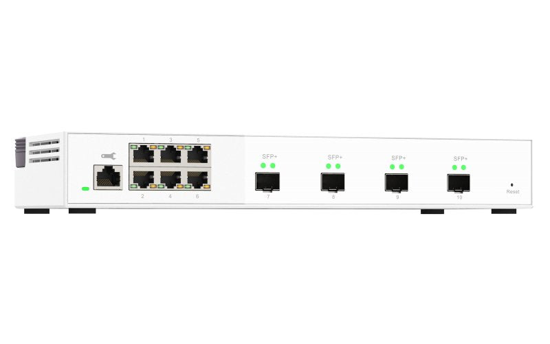 EAN 4711103082225 - QNAP QSW-M2106-4S switch Gestionado L2 2.5G Ethernet (100/1000/2500) Blanco imagen 1
