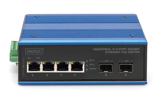 EAN 4016032489252 - Digitus DN-651149 switch No administrado Gigabit Ethernet (10/100/1000) Energía sobre Ethernet (PoE) Negr imagen 2