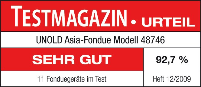 EAN 4011689487460 - Unold 48746 fondue, gourmet y wok 2 L 6 personas(s) imagen 11