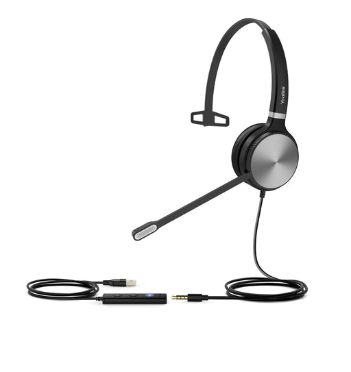 EAN 6938818305601 - Yealink UH36 Mono Teams Auriculares Alámbrico Diadema Oficina/Centro de llamadas USB tipo A Negro, Plata imagen 1
