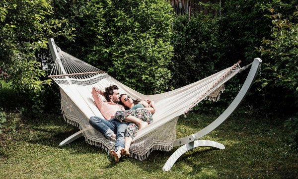 EAN 4030454000734 - AMAZONAS AZ-1062100 hamaca Hamaca colgante 3 personas(s) Algodón Blanco imagen 5