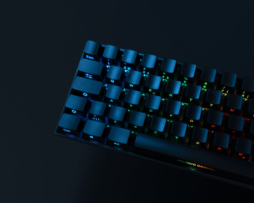 EAN 7333048053602 - Deltaco Gaming GAM-100-DE teclado Juego USB + RF Wireless + Bluetooth QWERTZ Alemán Negro imagen 7