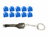 EAN 5715063347935 - Microconnect MC-RJ45PORTBLOCK-B bloqueador de puerto Llave de bloqueador de puerto RJ-45 Negro, Azul 10 p imagen 1