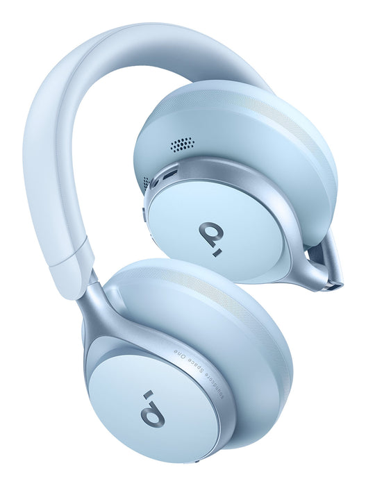 EAN 0194644138813 - Anker Space One Auriculares Inalámbrico Diadema Música/uso diario USB Tipo C Bluetooth Azul imagen 6