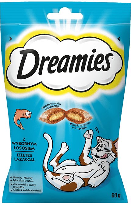 EAN 4008429037962 - Dreamies 4008429037962 premio y golosina para perro y gato Snacks Salmón 60 g imagen 1