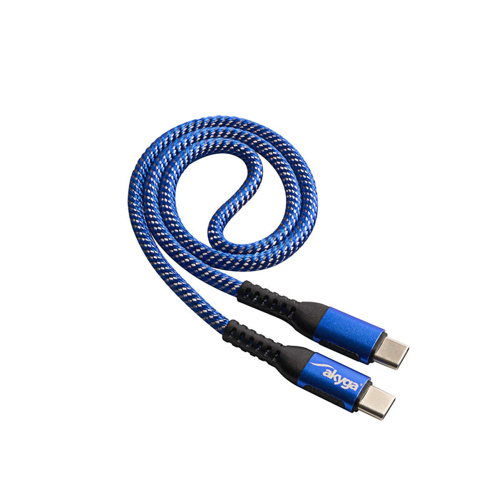EAN 5901720137500 - Akyga AK-USB-36 cable USB USB 2.0 0,5 m USB C Azul imagen 1
