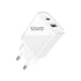 EAN 5901986046790 - Savio LA-04 USB Type A & Type C Quick Charge Power Delivery 3.0 Indoor Smartphone, Tableta Blanco Carga r imagen 3