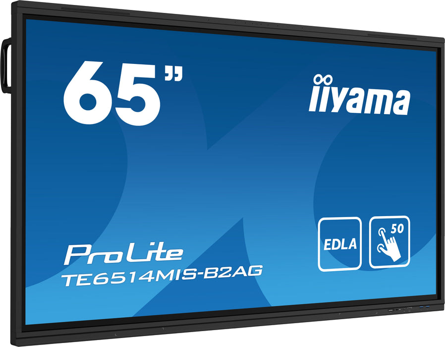 EAN 4948570124022 - iiyama PROLITE TE6514MIS-B2AG Pantalla plana para señalización digital 165,1 cm (65") LCD Wifi 435 cd / m imagen 2