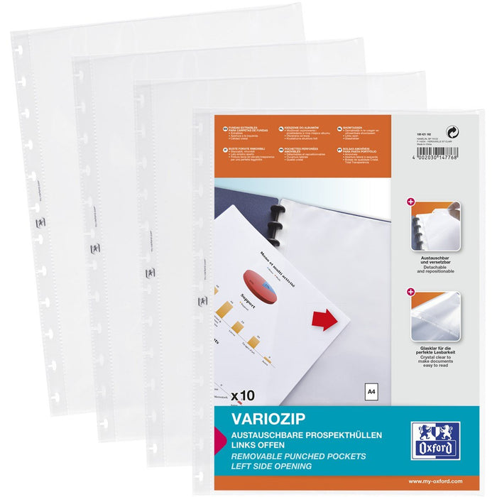 EAN 4002030147768 - Oxford 100421162 carpeta Polipropileno (PP) Transparente A4 imagen 2