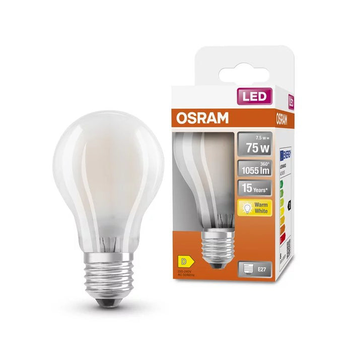 EAN 4058075115910 - Osram 4058075115910 lámpara LED Blanco cálido 2700 K 7,5 W E27 D imagen 3
