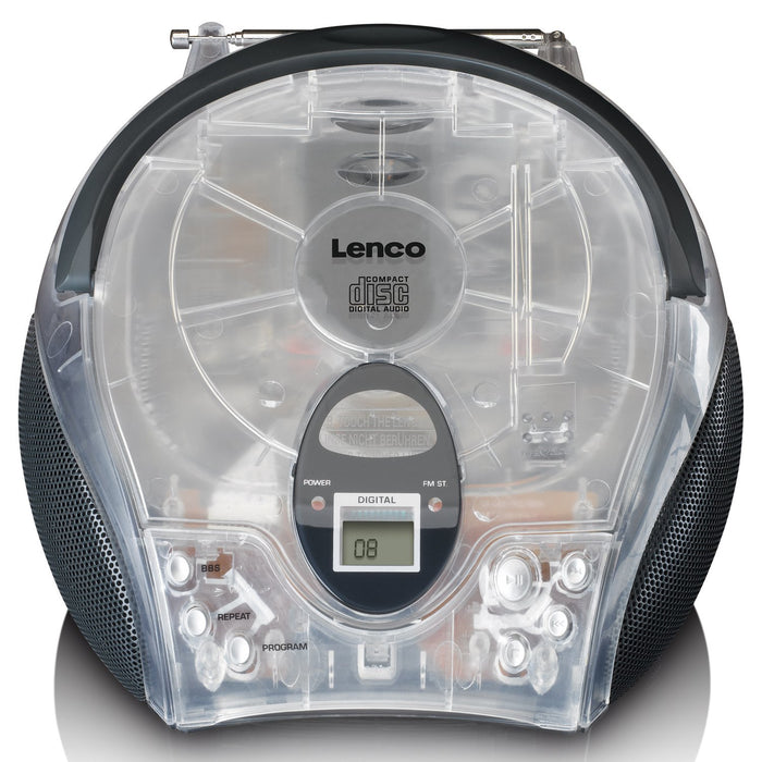 EAN 8711902066255 - Lenco SCD-24TR radio Portátil Digital Transparente imagen 5