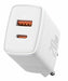 EAN 6953156207240 - Baseus CCXJ-B02 cargador de dispositivo móvil Universal Blanco Corriente alterna Carga rápida Interior imagen 1