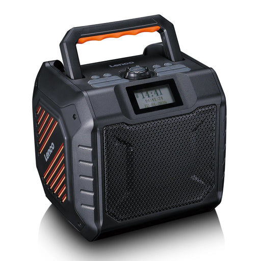 EAN 8711902086369 - Lenco ODR-160GY radio Portátil Analógico y digital Negro, Naranja imagen 2