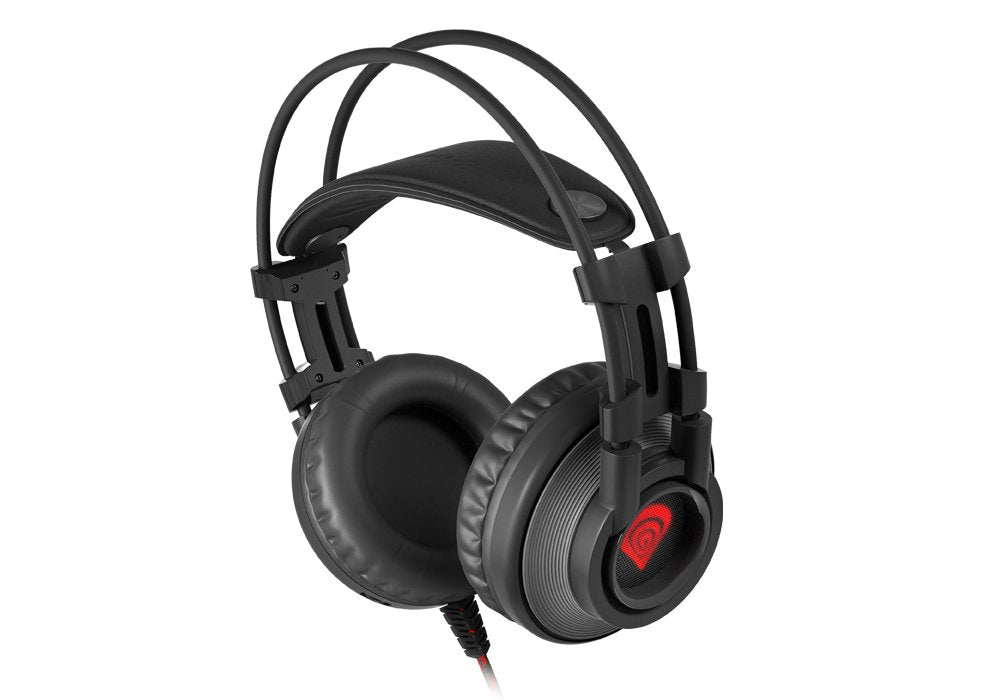 EAN 5901969408003 - GENESIS Radon 600 Auriculares Alámbrico Diadema Juego USB tipo A Negro, Rojo imagen 3