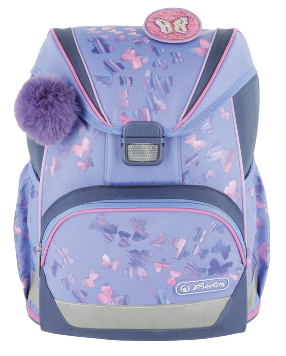 EAN 4008110370774 - Herlitz UltraLight Plus Butterfly Paradise juego de mochila escolar Chica Poliéster Lila imagen 2